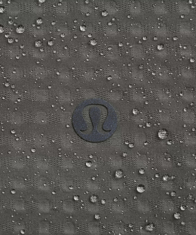 Grid Fleece High-Neck Pullover Hoodie 9