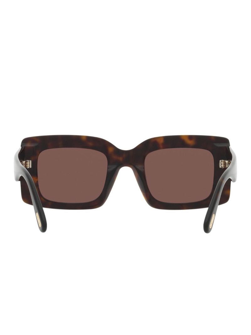 geometric-frame sunglasses 4
