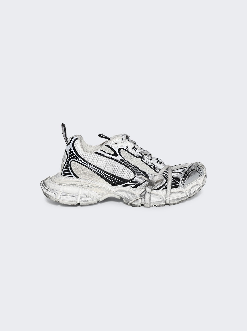 3xl Sneakers Eggshell And Black - 1