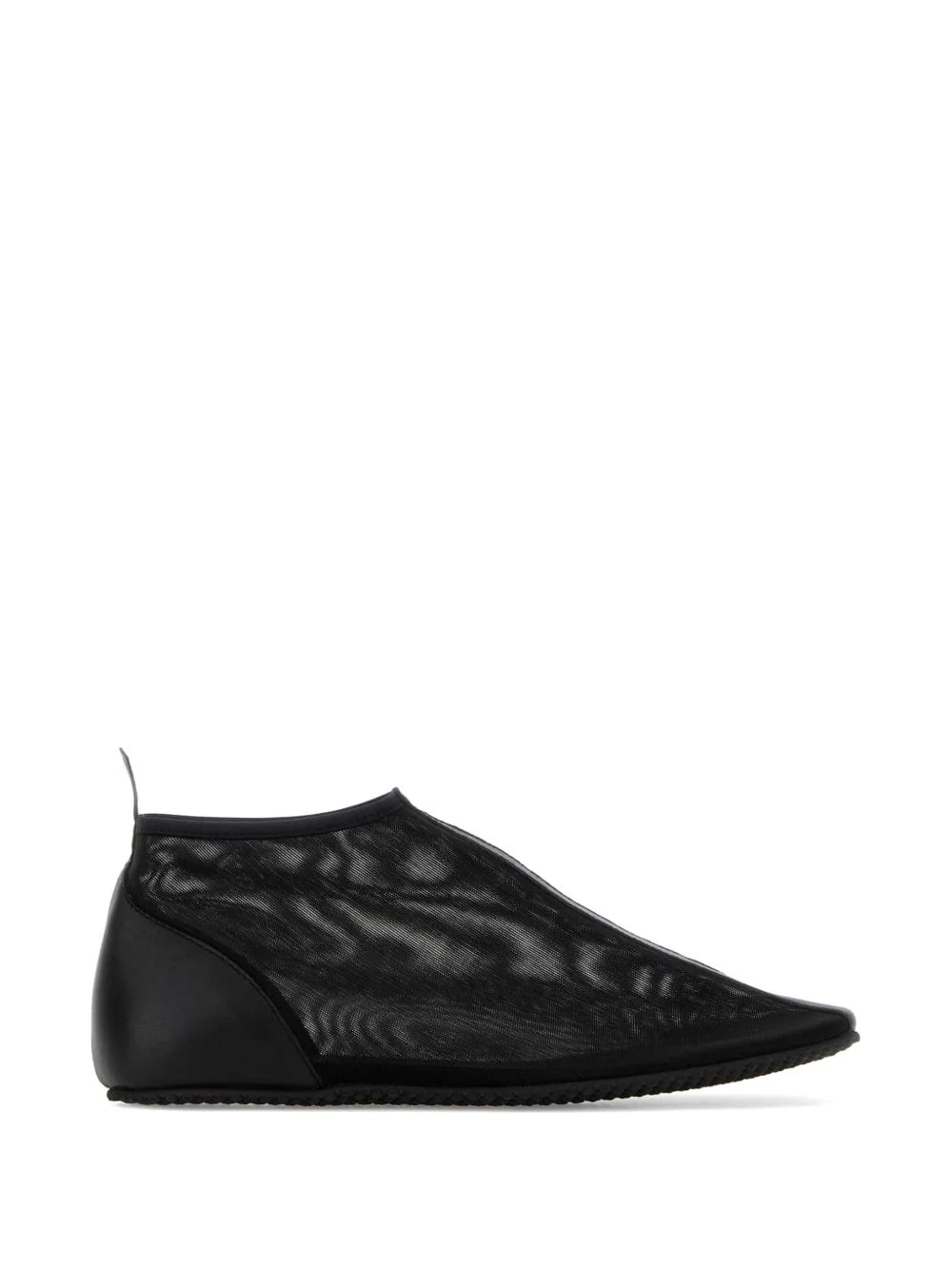 mesh-panel ankle boots - 1
