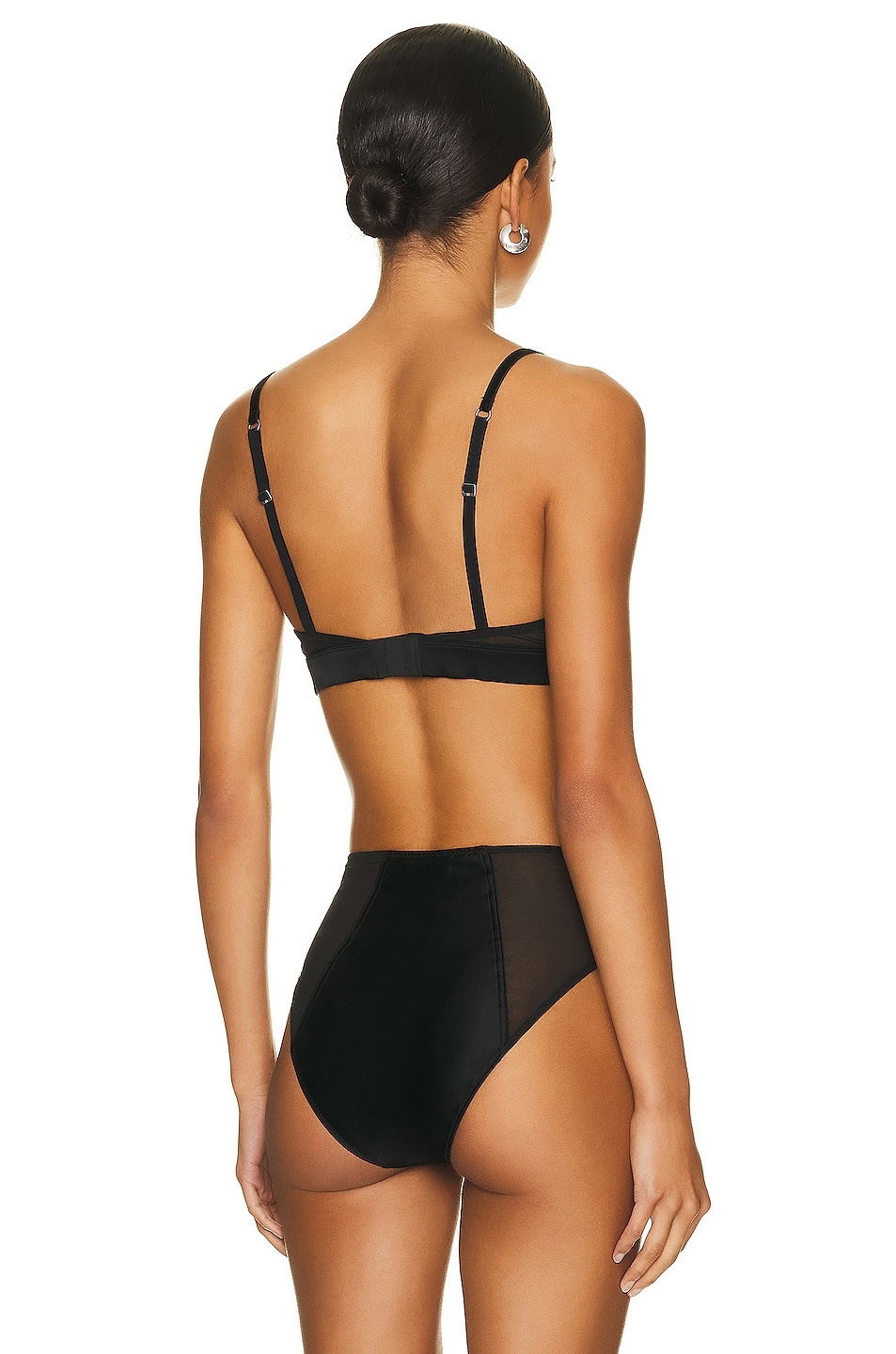 Stretch Silk Built Up Bralette - 3
