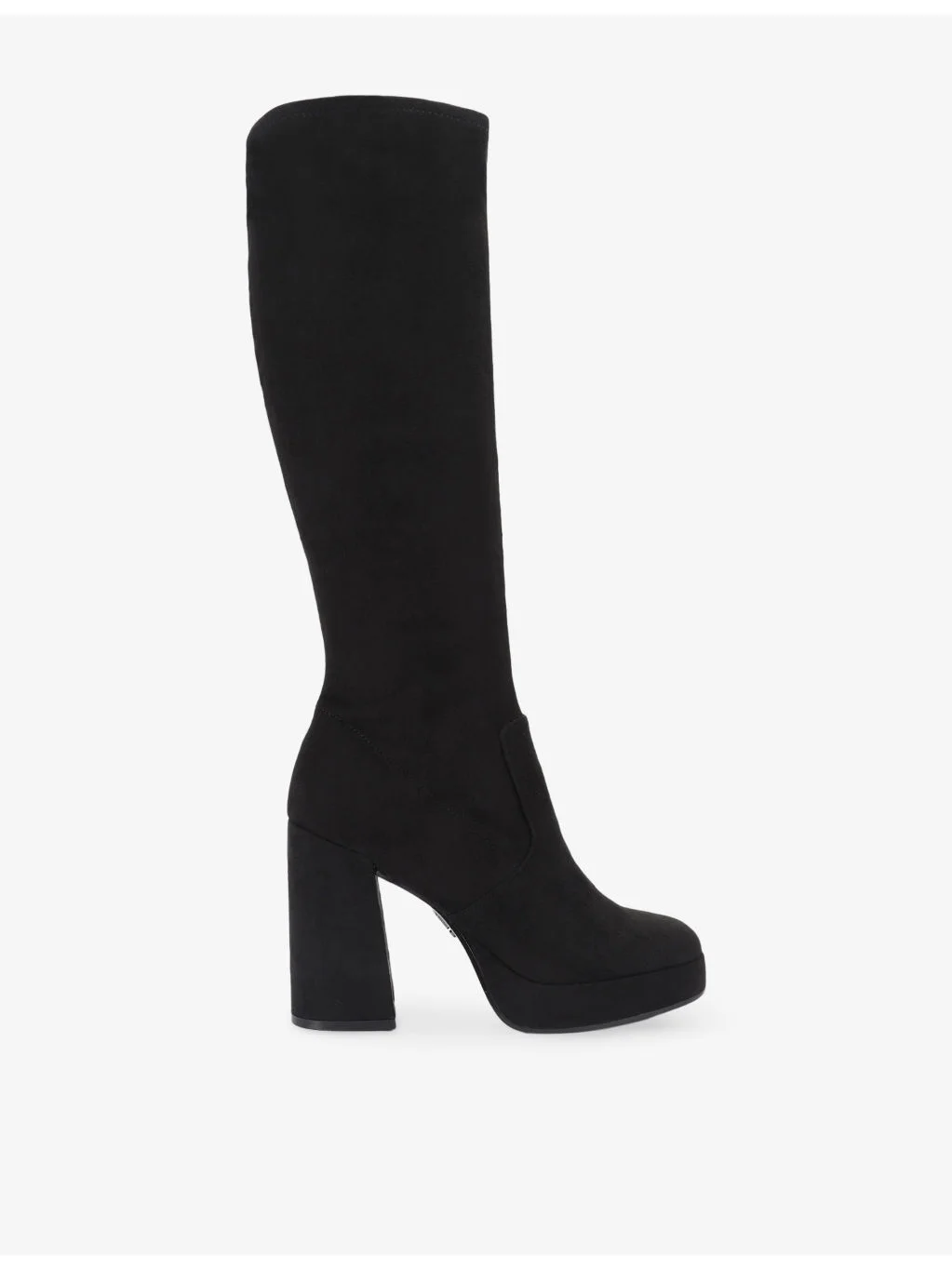 Twain Faux-Suede Platform Knee-High Boots - 1