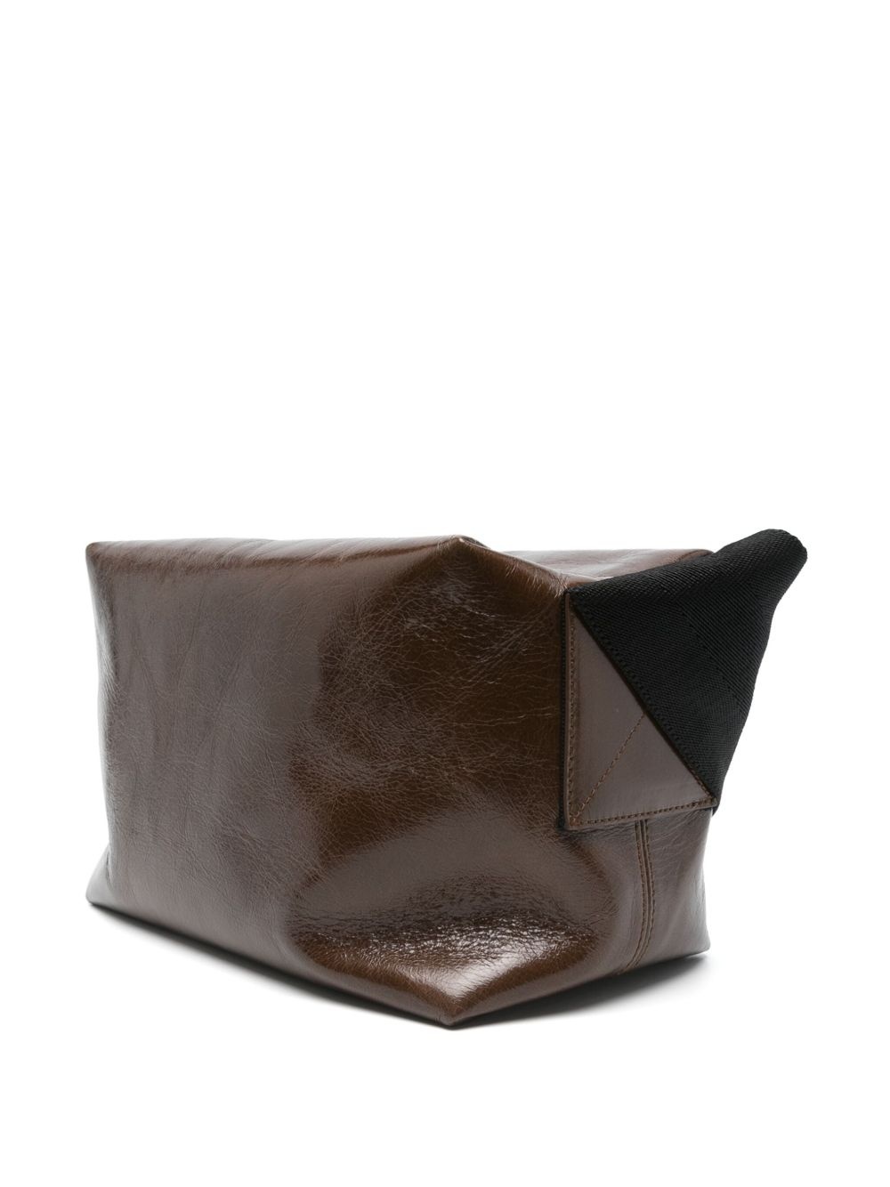 medium leather shoulder bag - 3