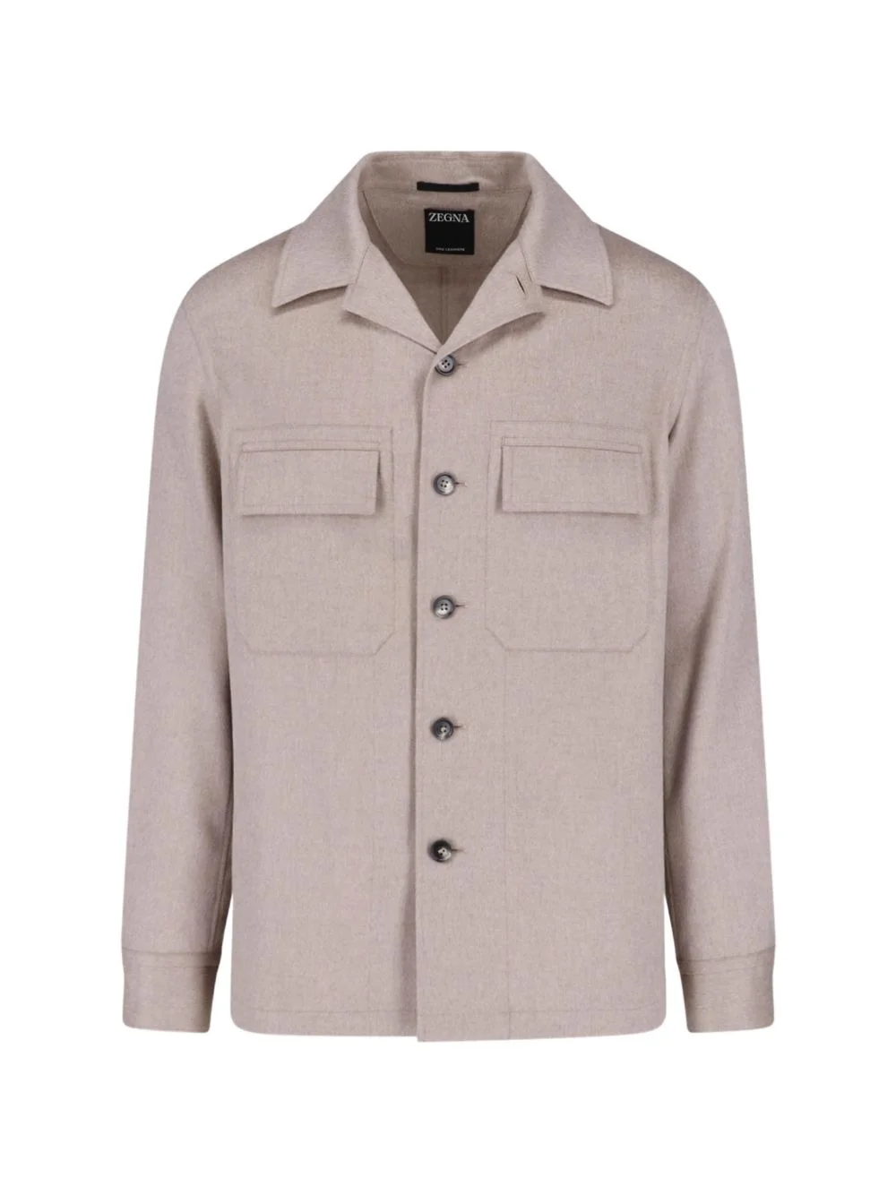 Oasi Cashmere flap-pocket shirt - 1