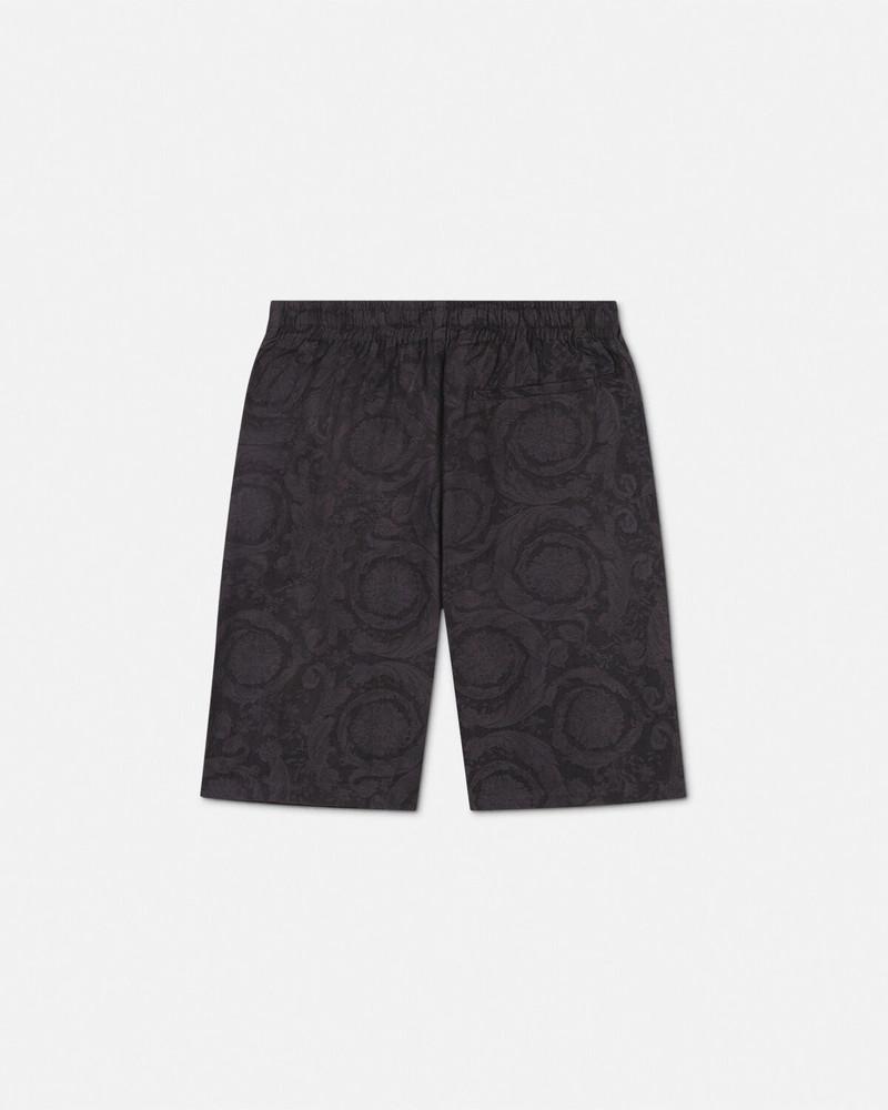 Barocco Jacquard Chambray Shorts 3