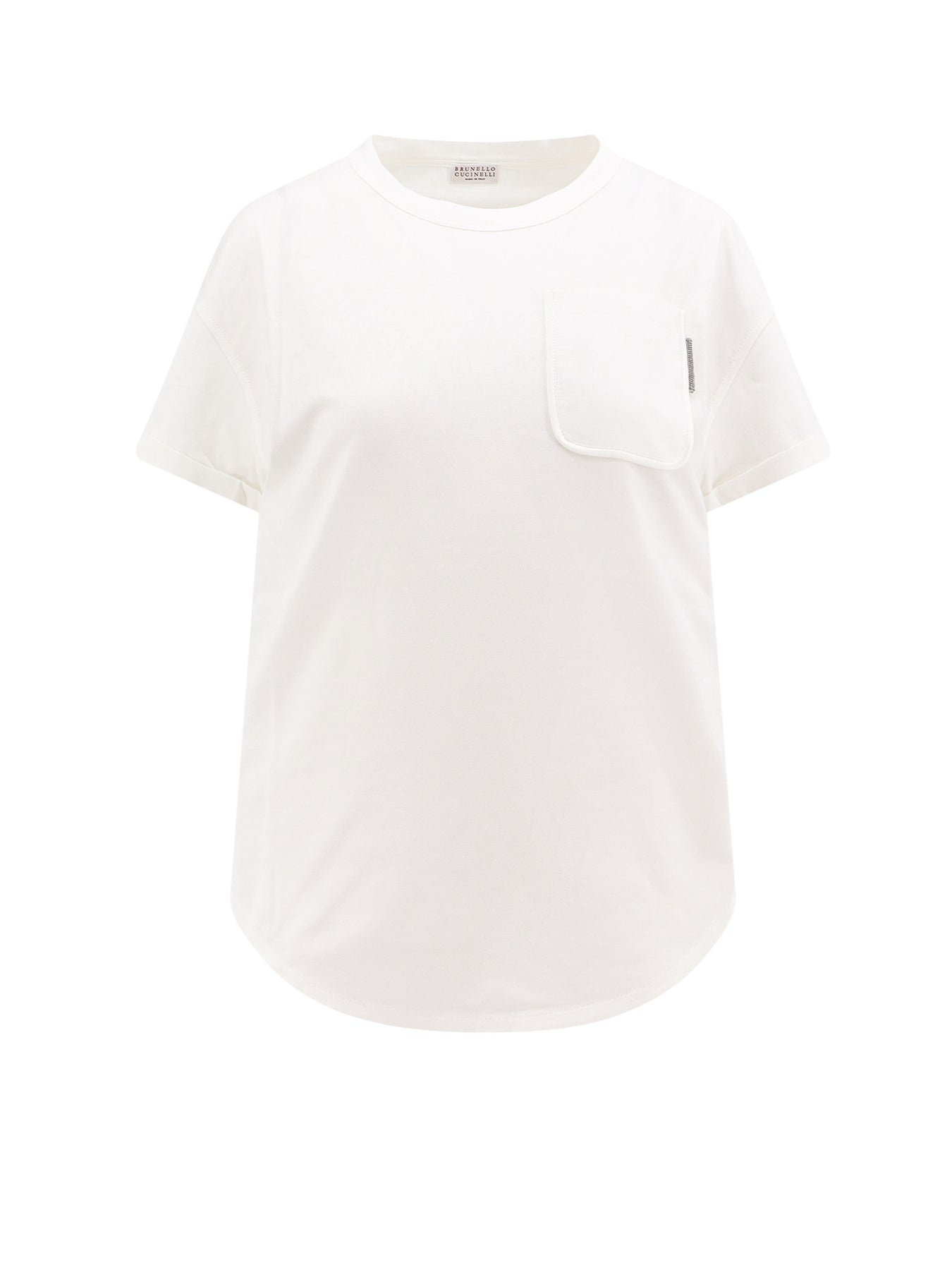 Cotton t-shirt with iconic jewel application - 1
