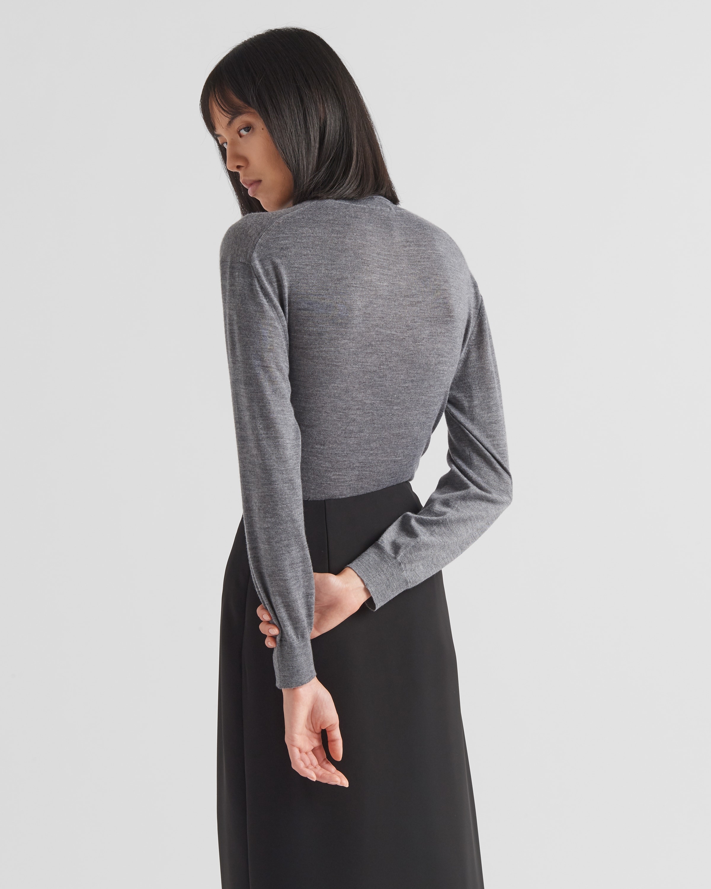 Cashmere and wool turtleneck sweater - 5