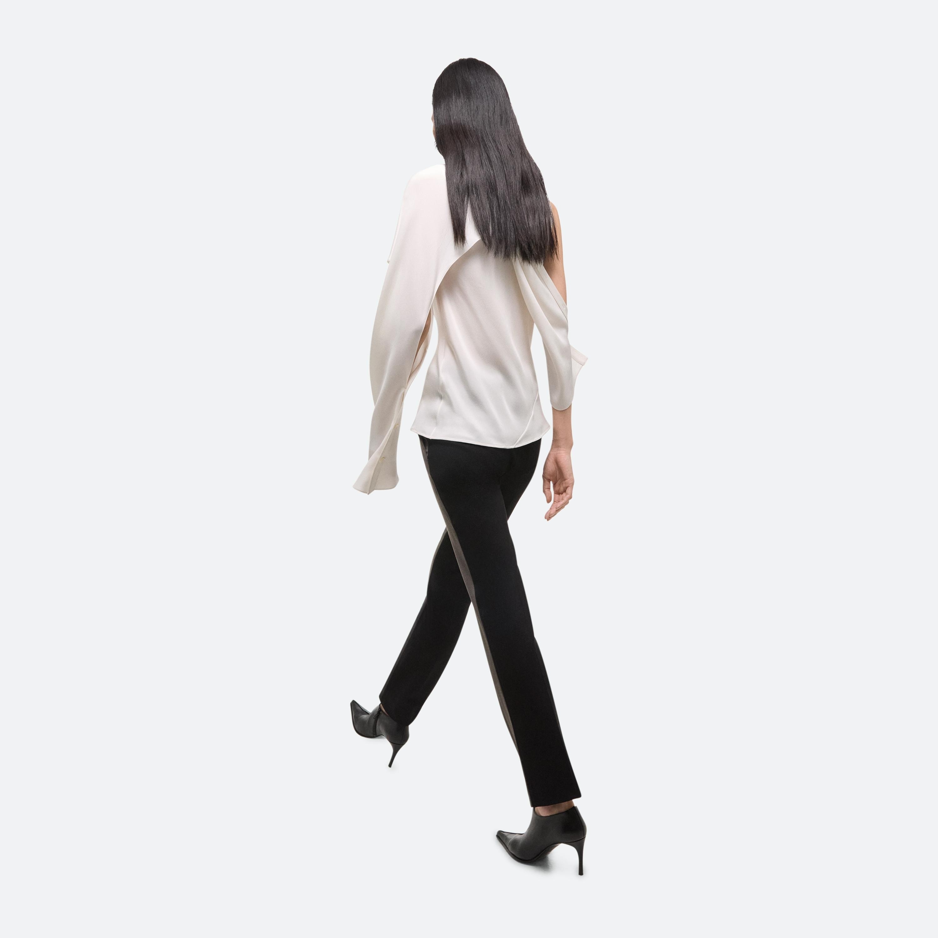 SCARF BLOUSE - 7