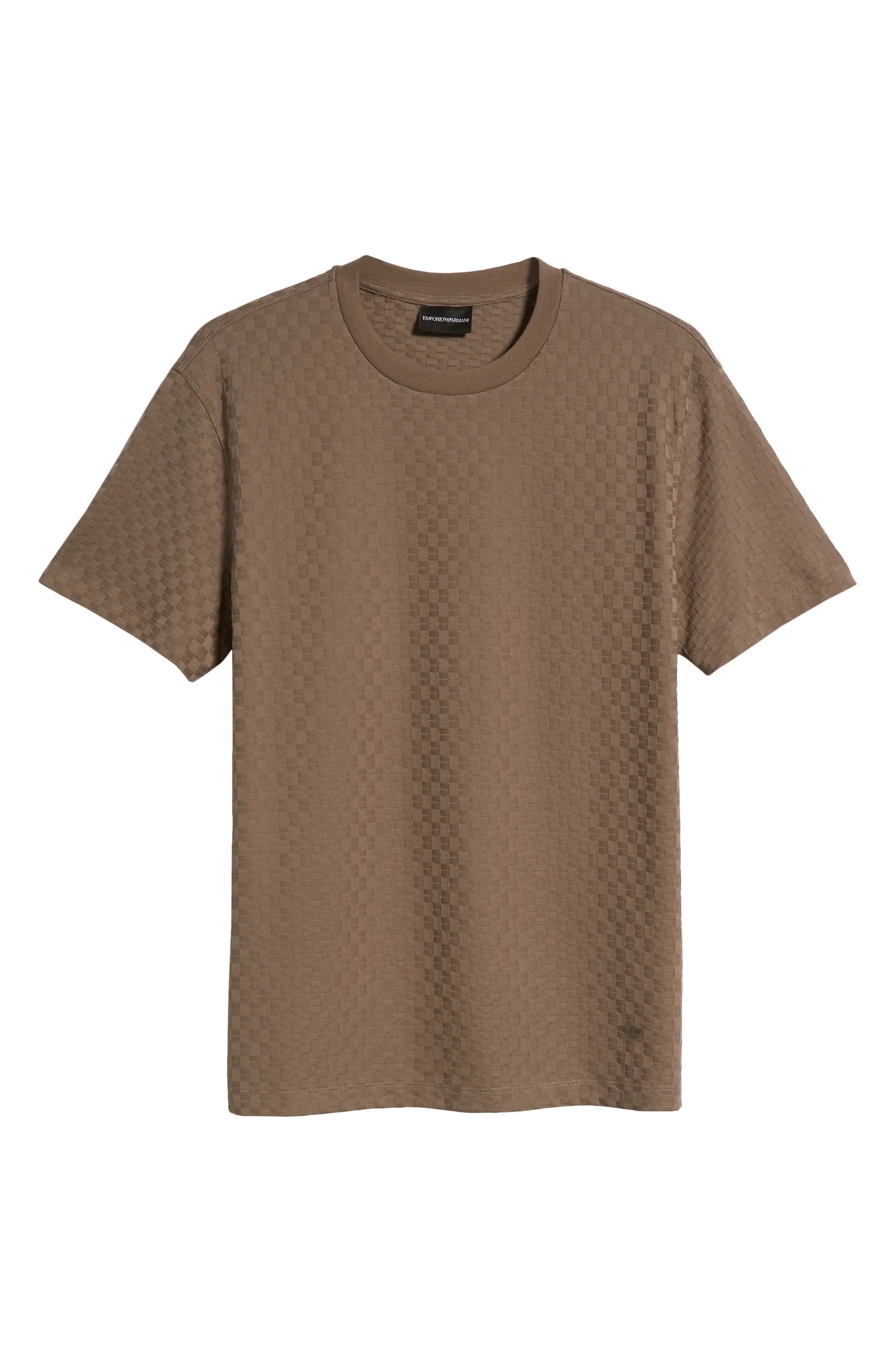 Basket Weave Jacquard T-Shirt - 5