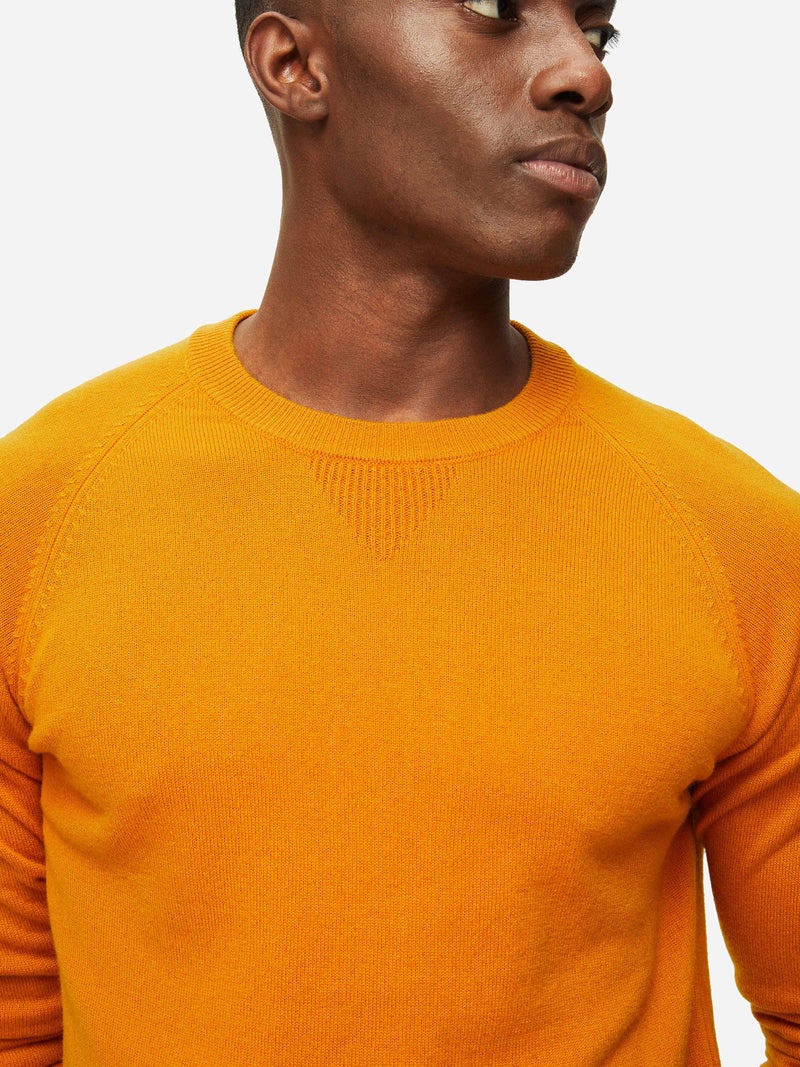 Men's Sweater Finley Cashmere Orange - 2