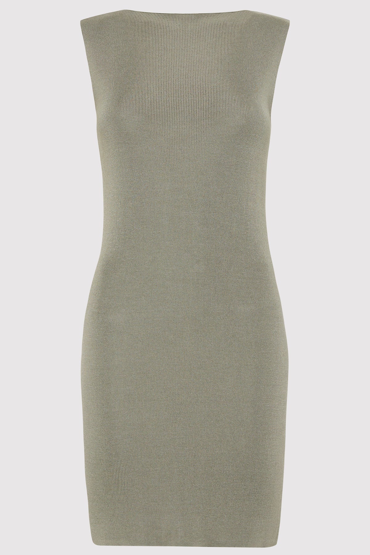 Vas Knit Mini Dress - Shadow - 1