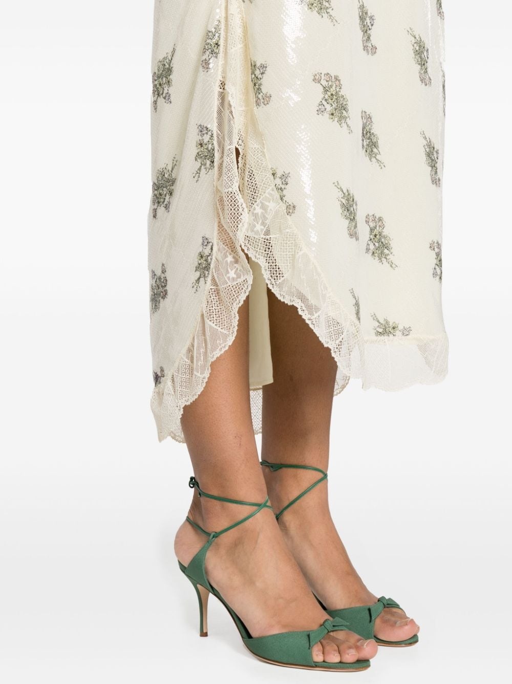Risty sequinned maxi dress - 5