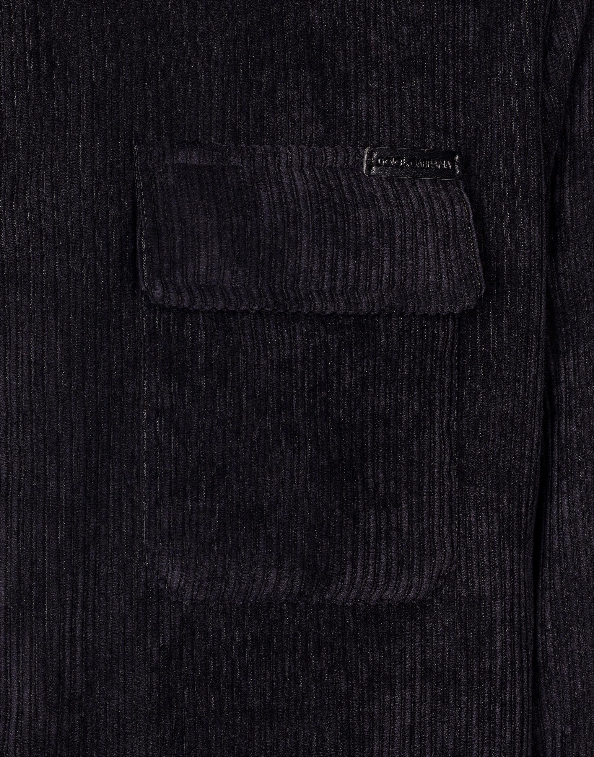 Lined corduroy shirt - 5