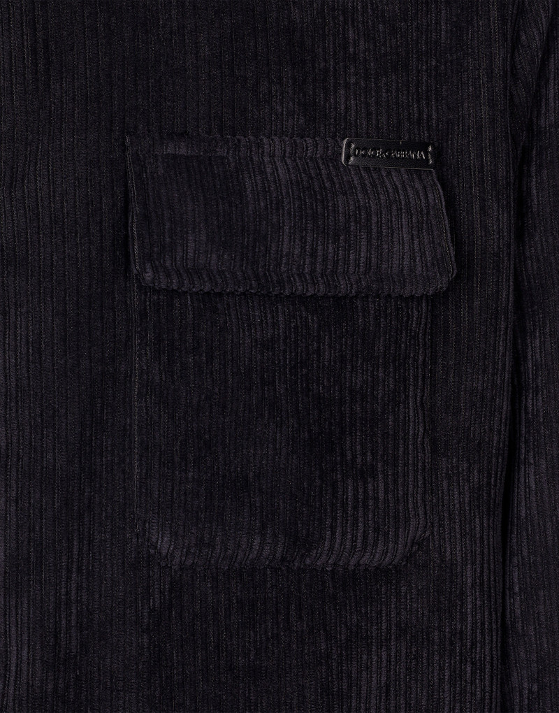 Lined corduroy shirt 5