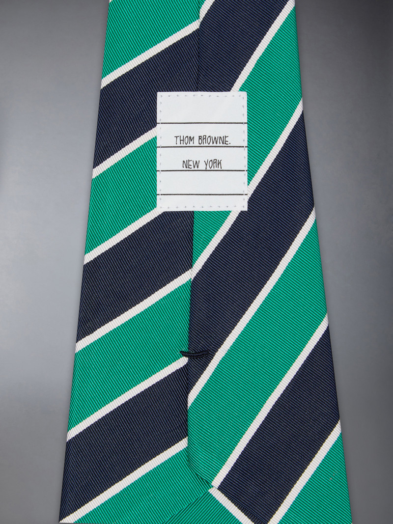 SILK COTTON MOGADOR TRICOLOR WIDE TIE 3