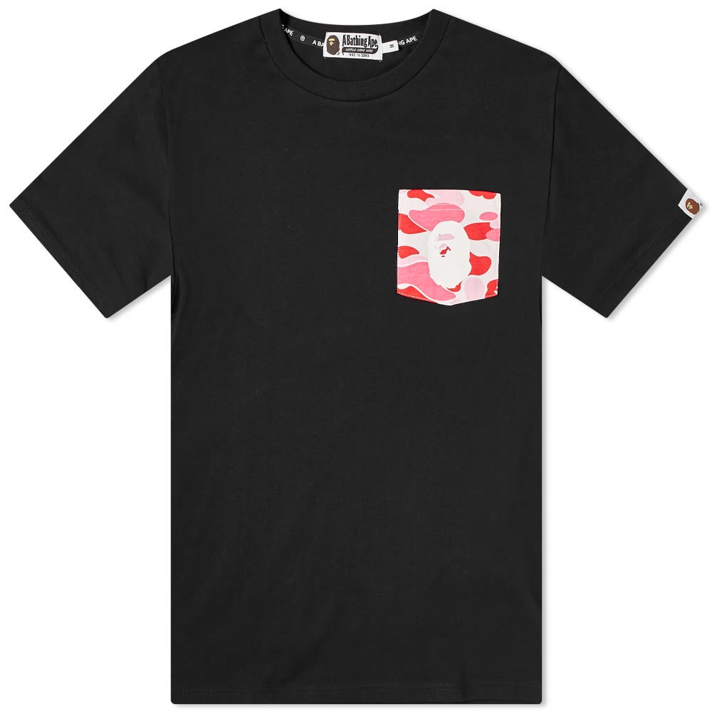 A Bathing Ape ABC Camo Pocket Tee - 1