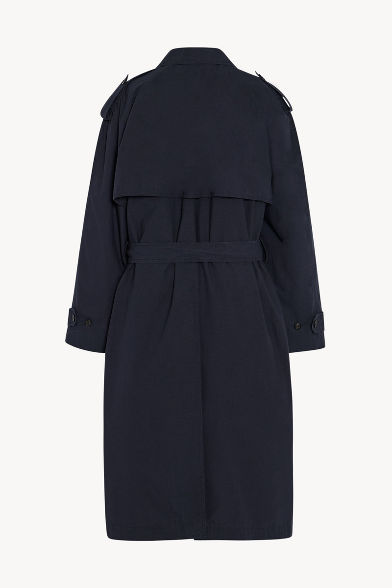 The Row Juneon Coat in Cotton outlook