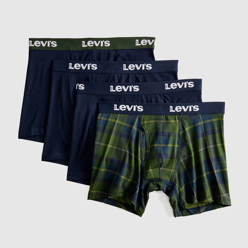 PLAID BOXER BRIEFS (4-PACK) 1