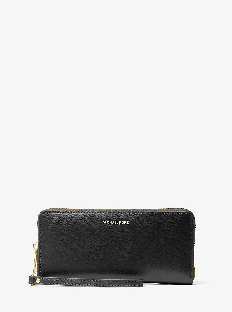 Jet Set Travel Large Leather Continental Wallet - 1