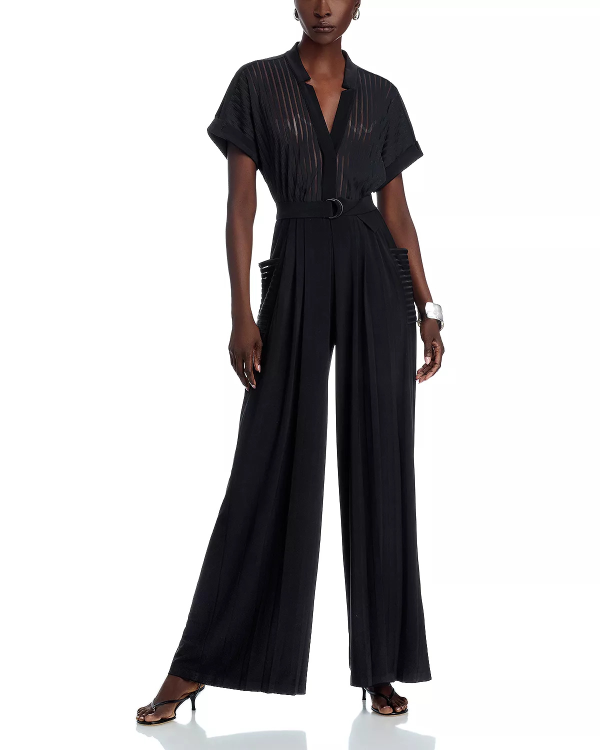 Geralyn Short Sleeve Jumpsuit - 1