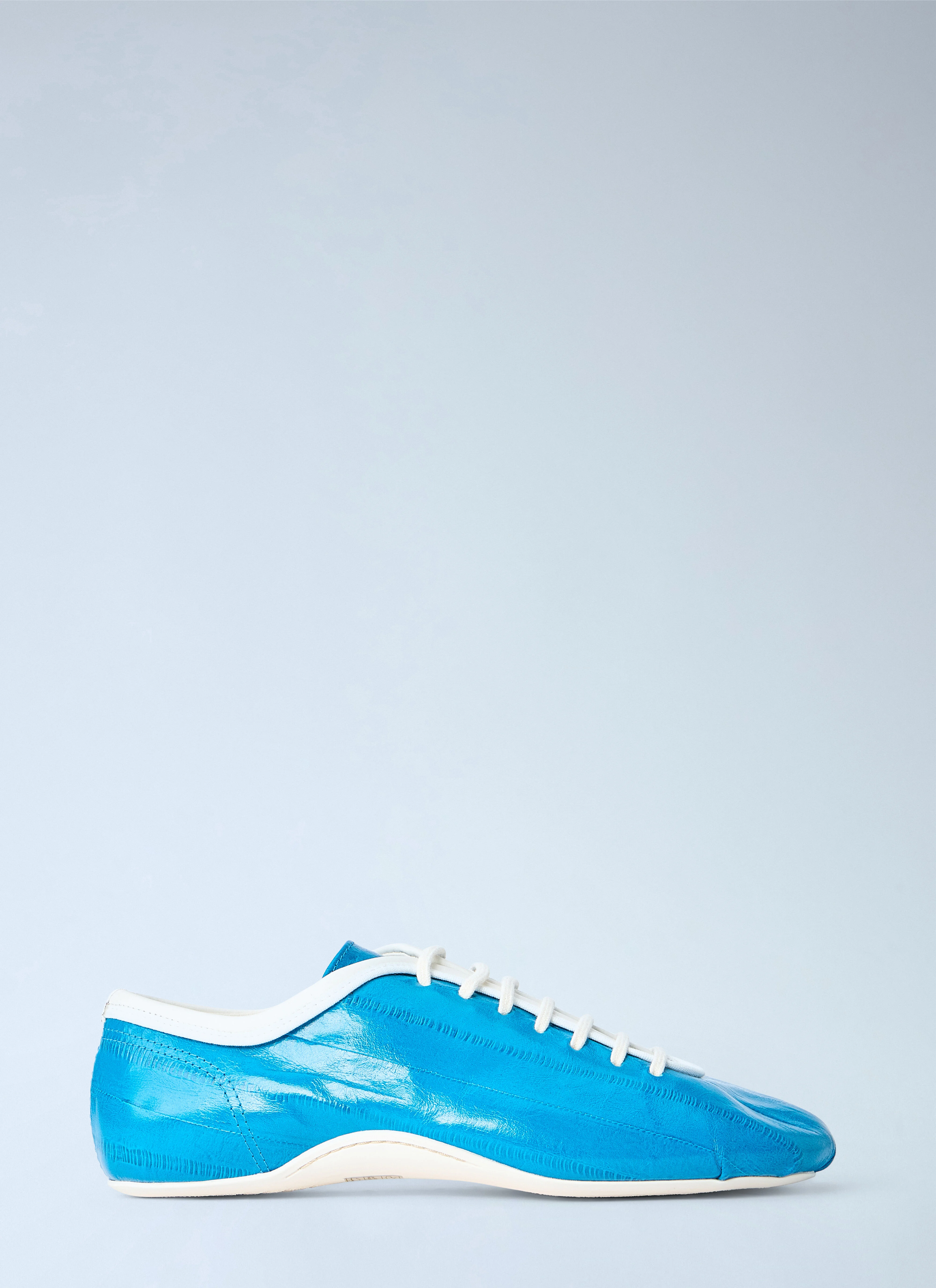 Lace-Up Leather Sneakers - 1