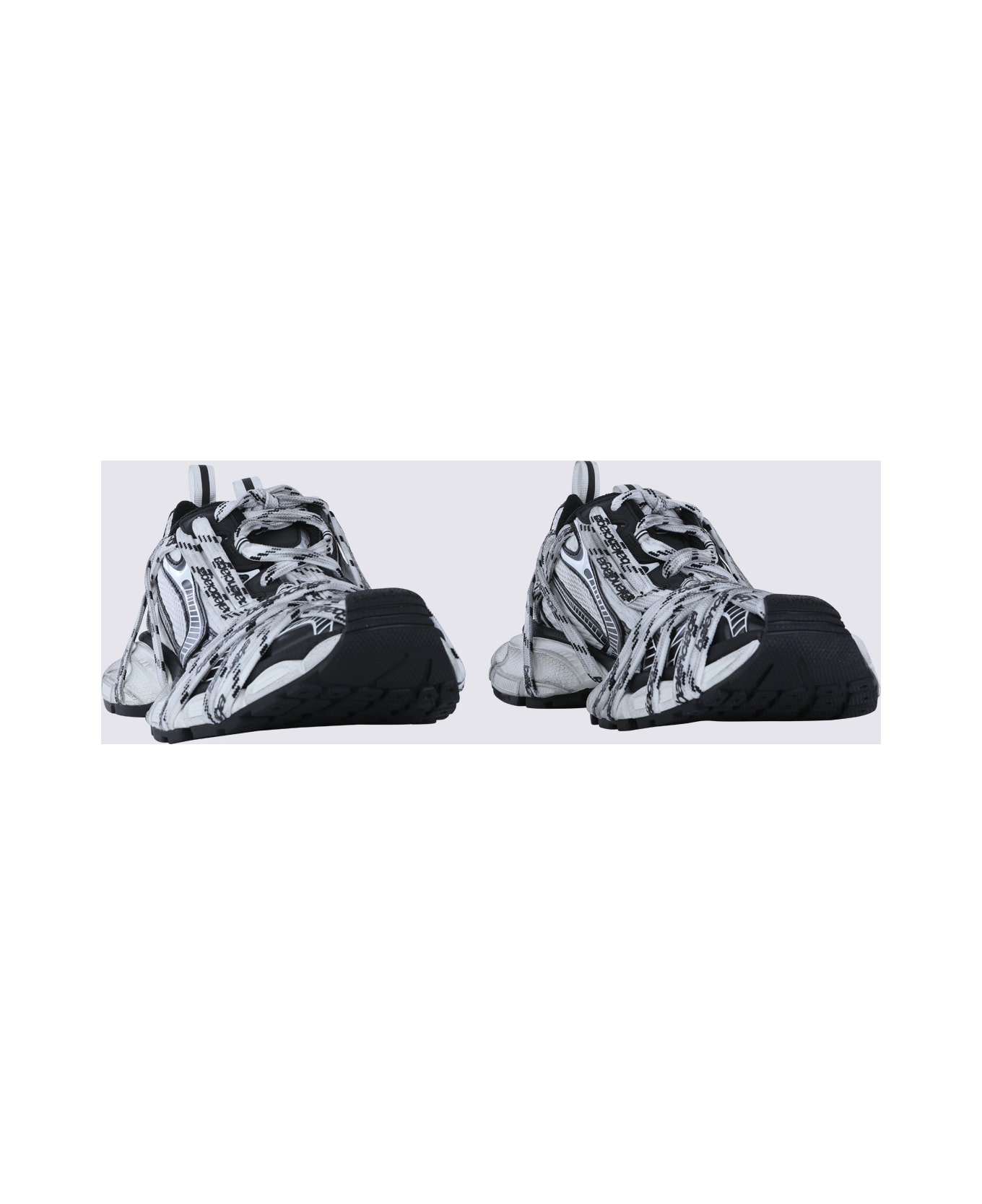 Black And White 3xl Extreme Sneakers - 2