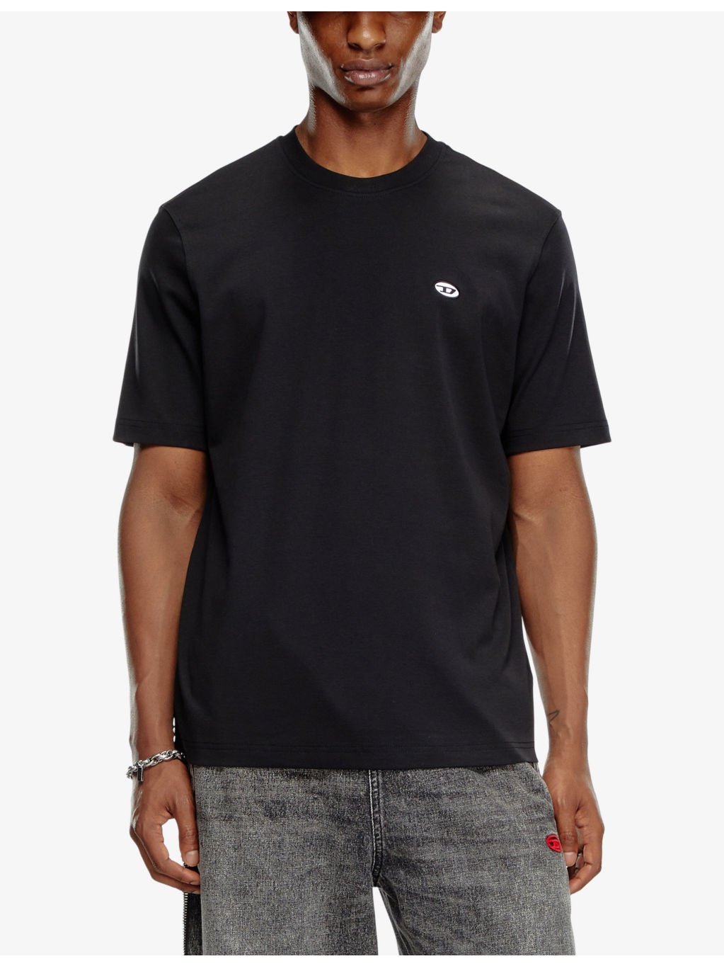 T-Adjust logo-embroidered short-sleeve cotton T-shirt - 3