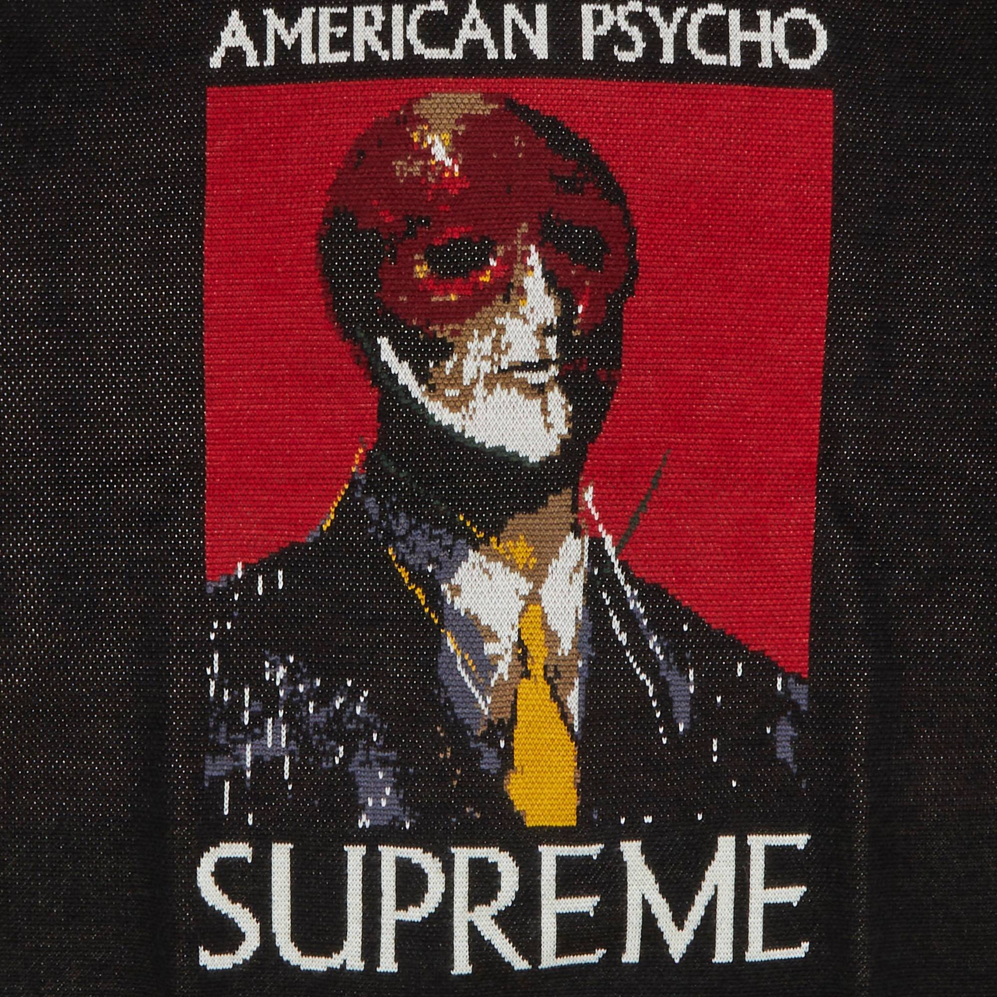 Supreme American Psycho Sweater 'Black' - 3