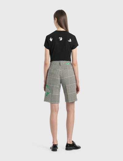 Off-White Houndstooth Formal Shorts outlook