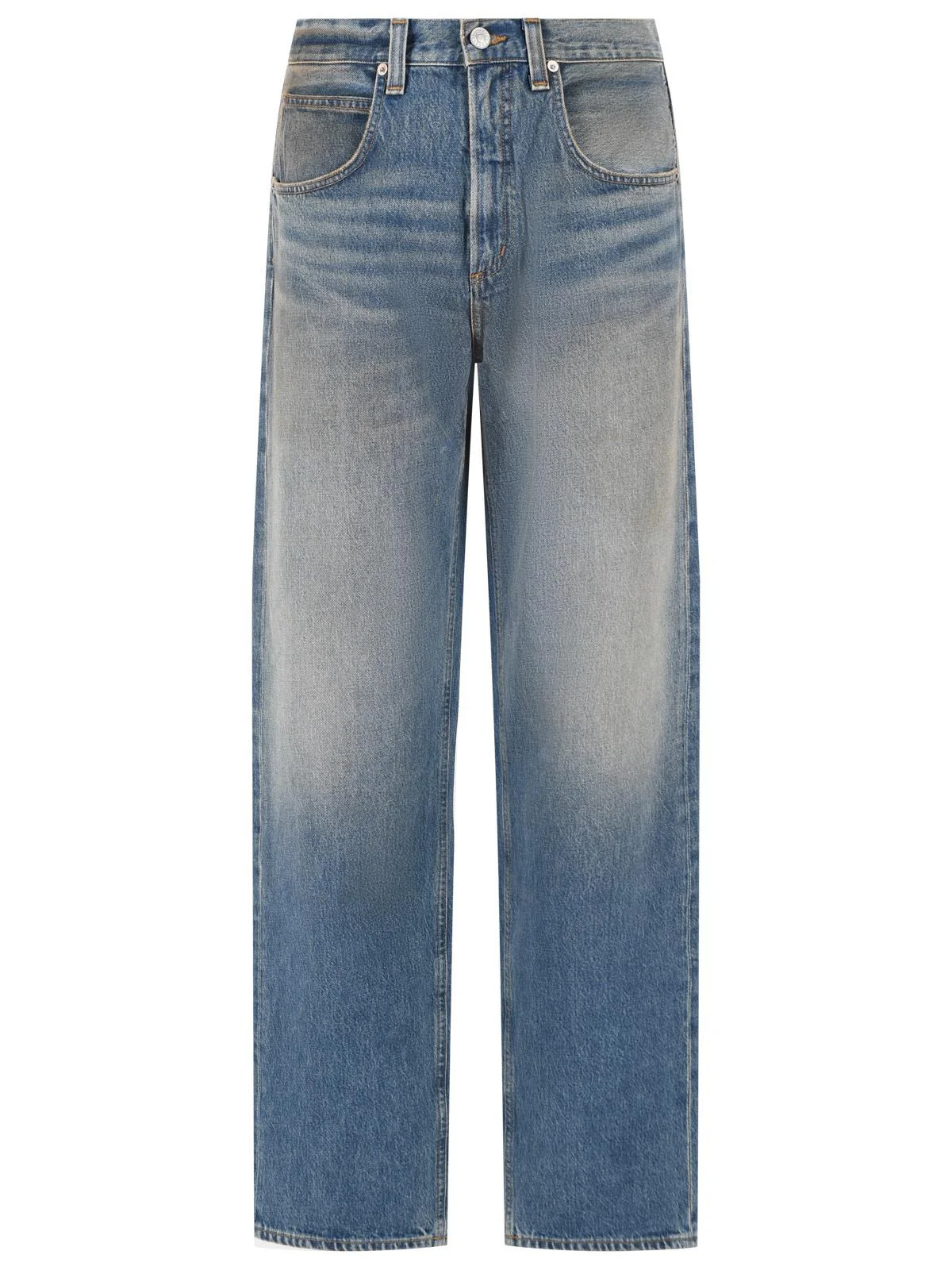 Agolde 'FUSION' Blue Cotton Jeans Men - 1