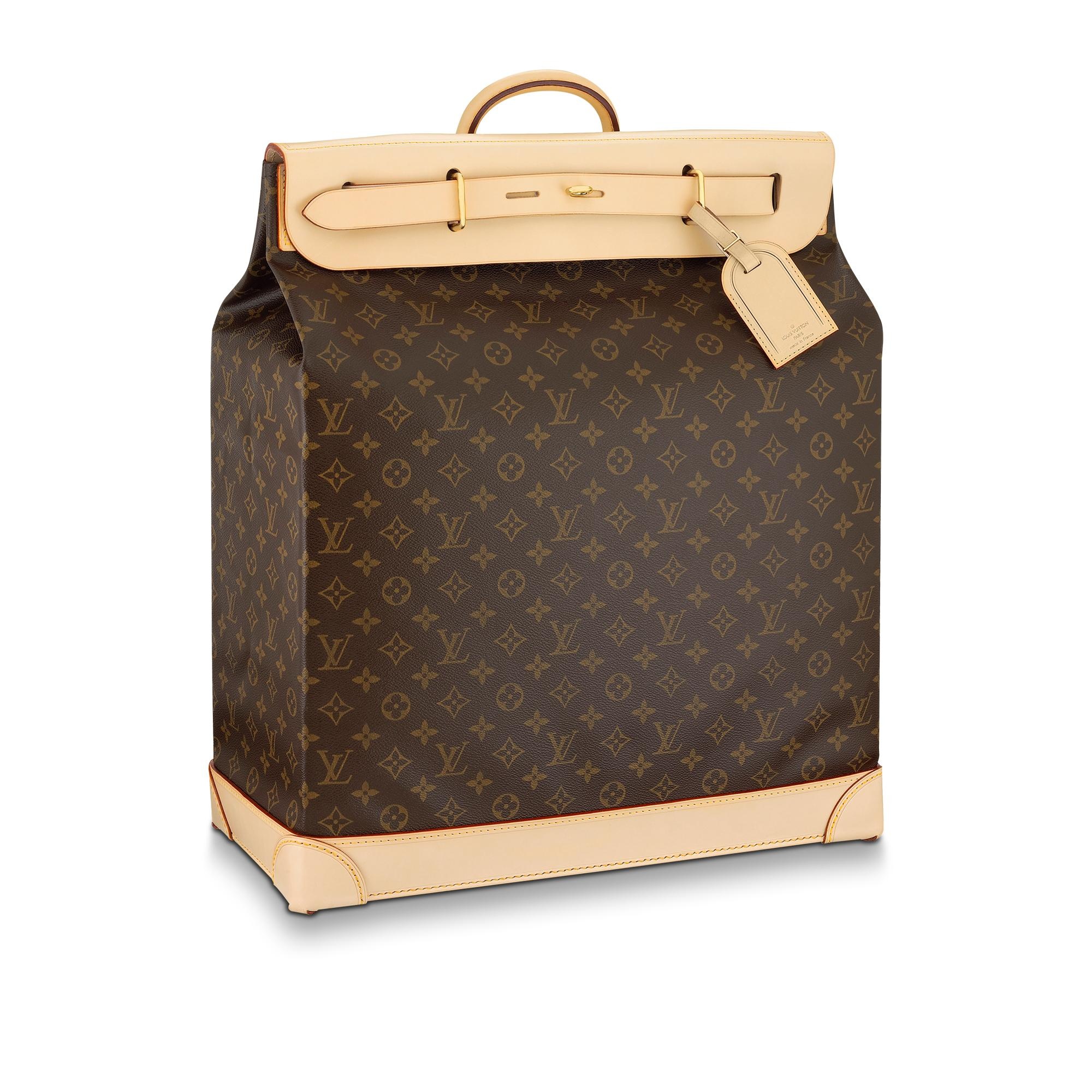 Louis Vuitton Large Steamer Bag Keepall Monogram Travel Tote