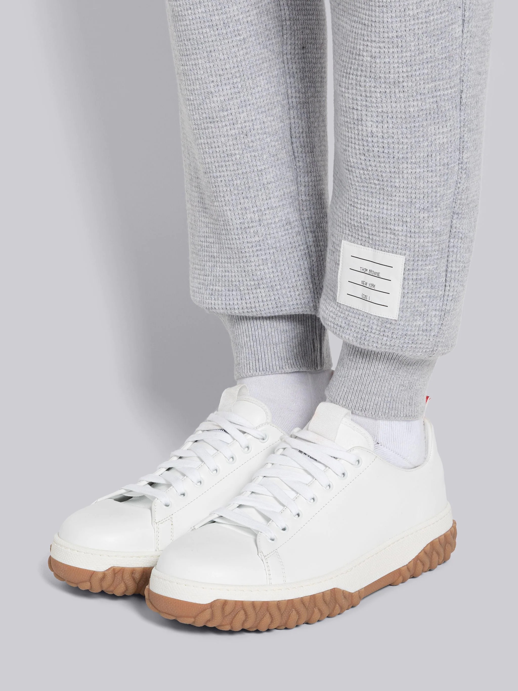 Cashmere Waffle 4-Bar Sweatpant - 6