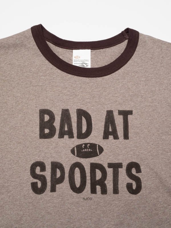 Ricky Bad At Sport T-Shirt Beigemelange - 3