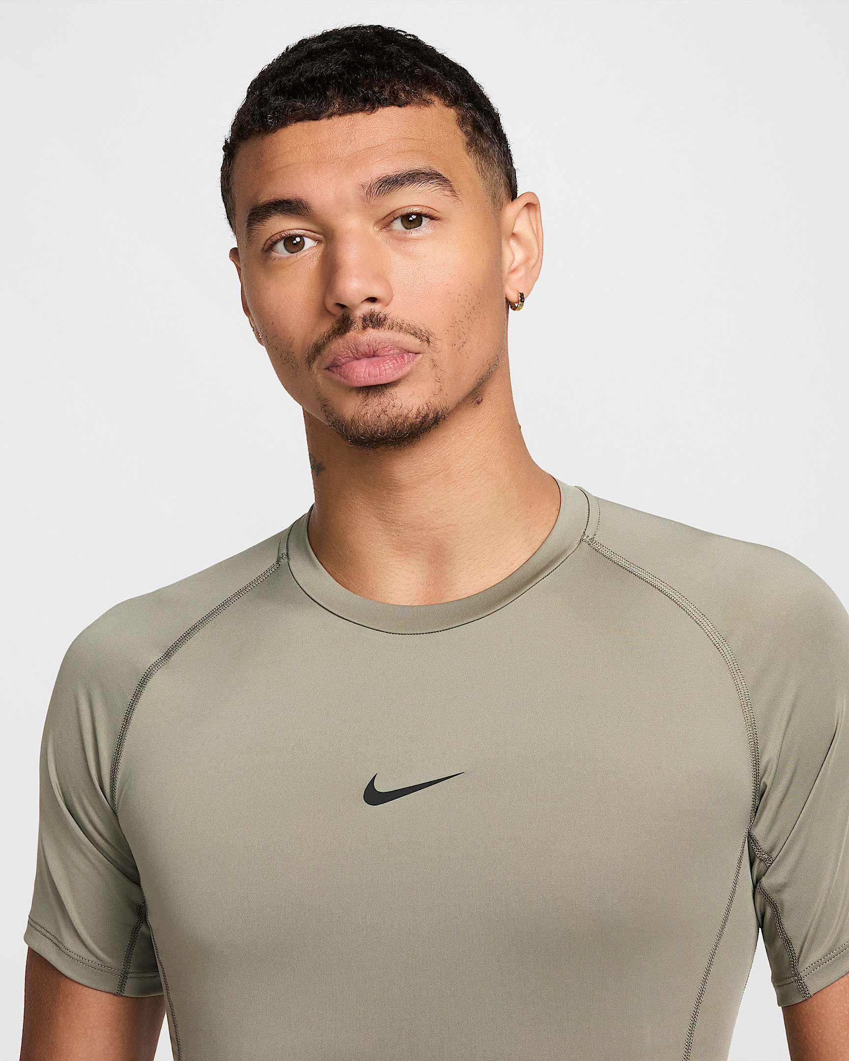 Nike Pro Men's Dri-FIT Tight Short-Sleeve Fitness Top - 3