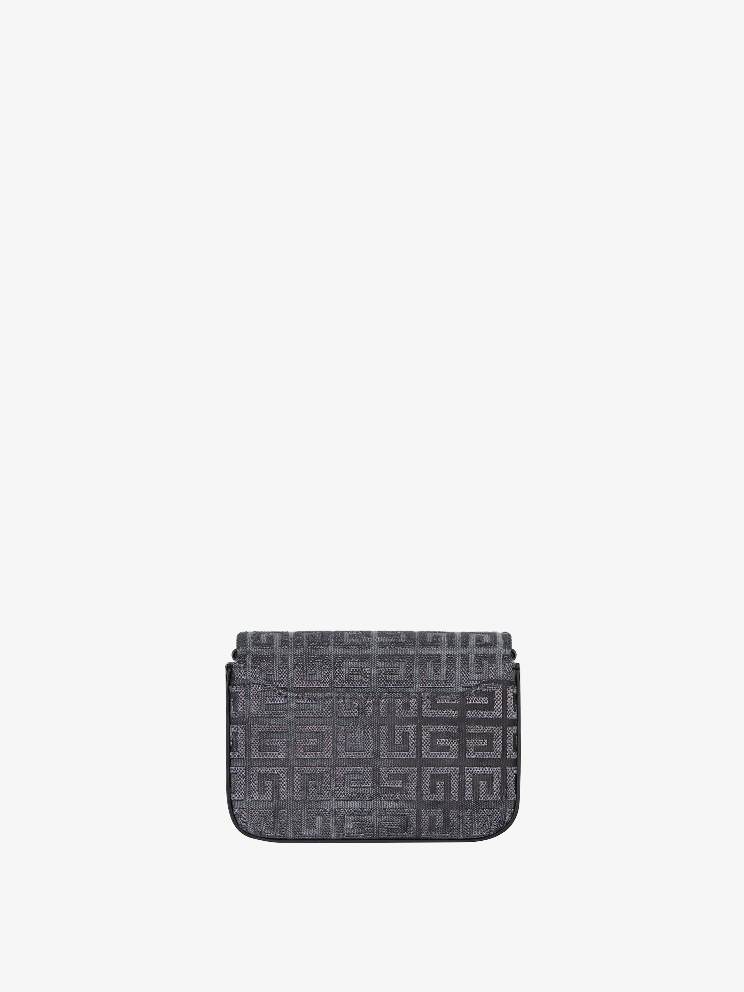SMALL 4G BAG IN LUREX EMBROIDERY WITH CHAIN - 5
