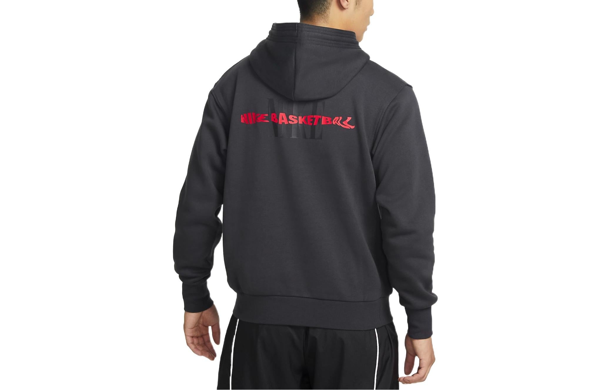 Nike basketball hoodie 'Black' FB7661-045 - 2