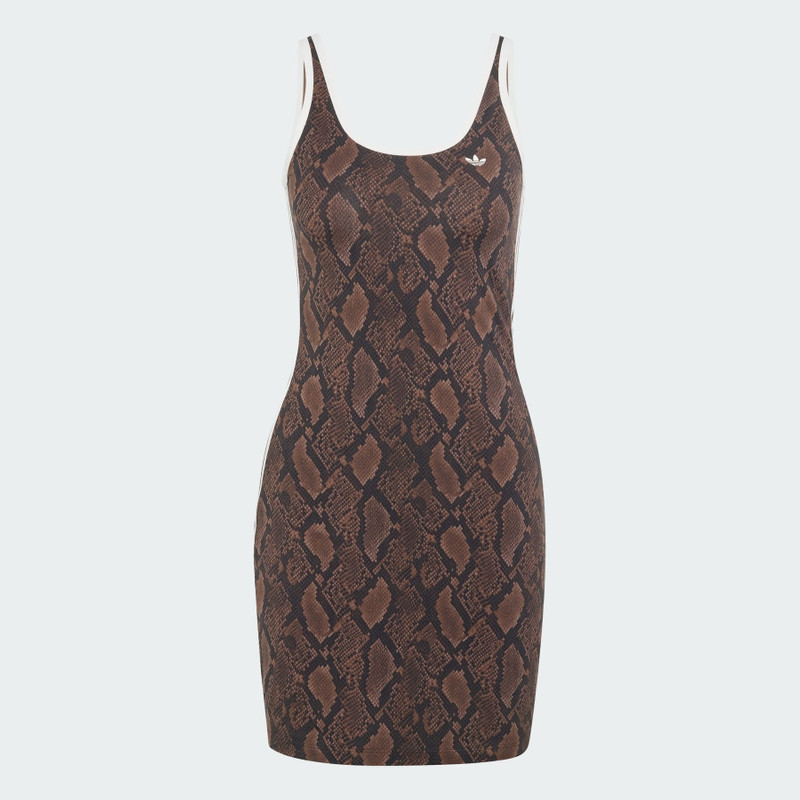 SNAKE PRINT MINI DRESS 1