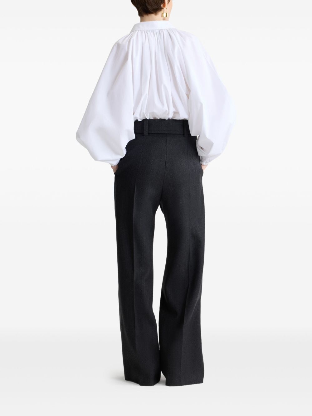 poplin blouse - 3