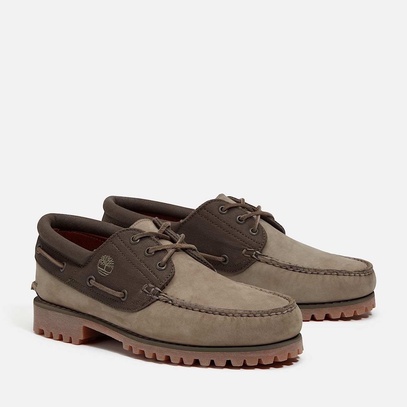 Men's Timberland® Authentics 3-Eye Boat Shoe - 4