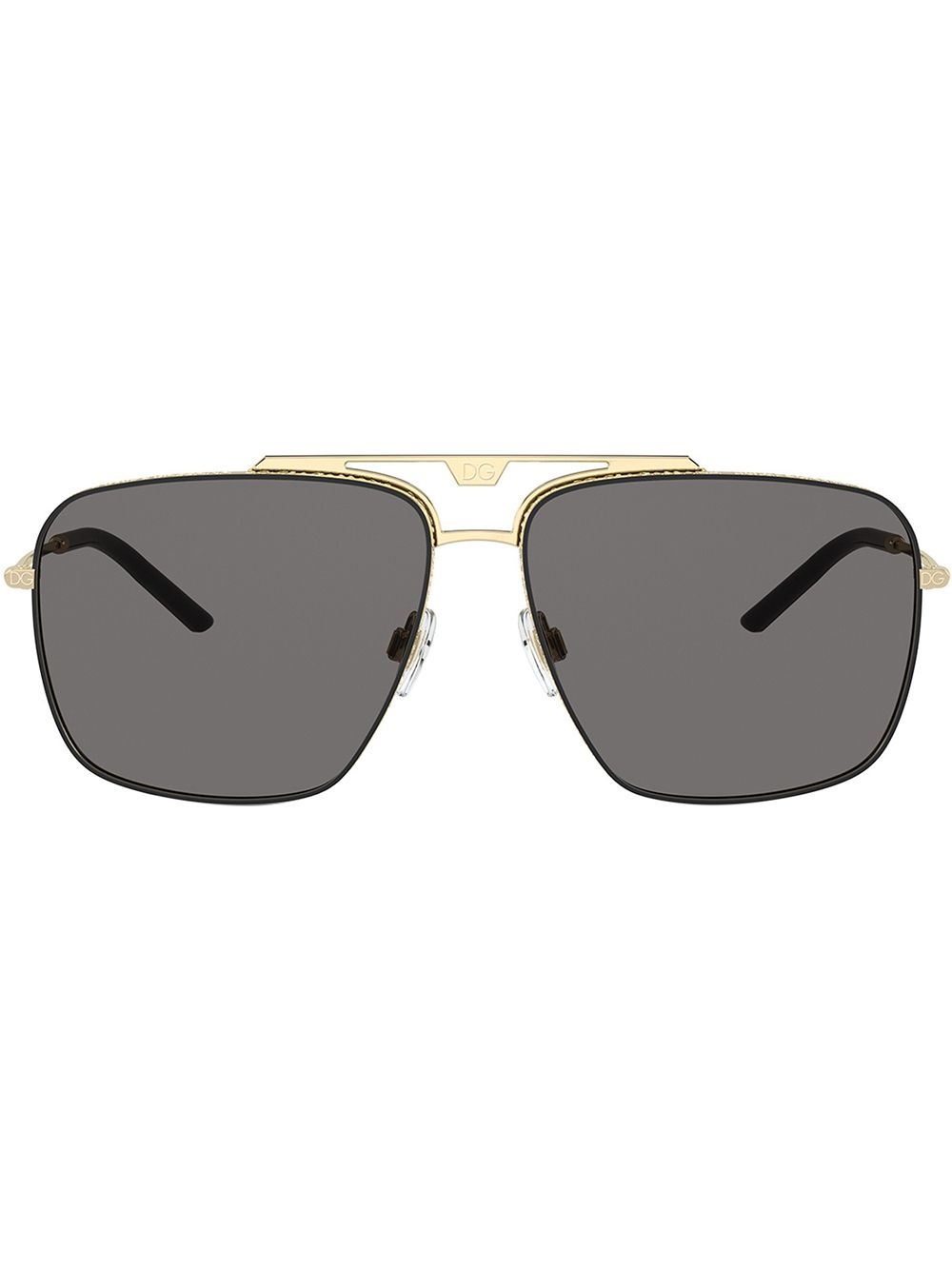 aviator-frame sunglasses - 1