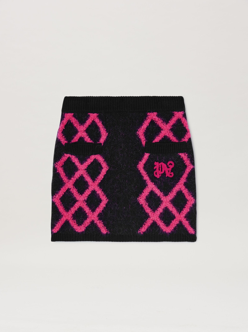 MONOGRAM ARGYLE Mini Skirt 1