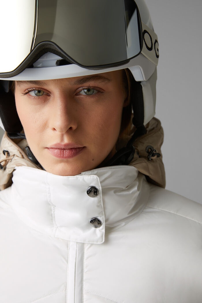Callie Down ski jacket in Off-white/Beige - 5