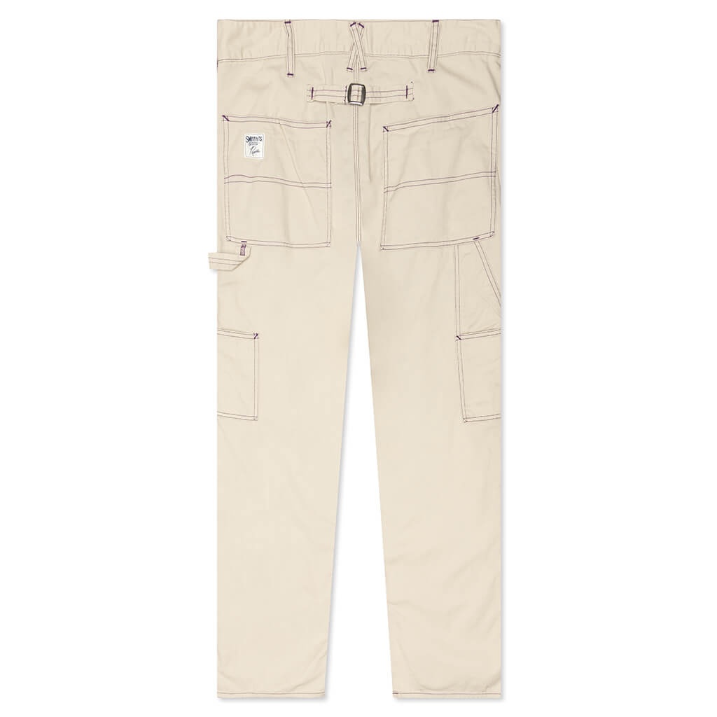 NEEDLES X SMITH'S COTTON TWILL PAINTER PANT - BEIGE - 2