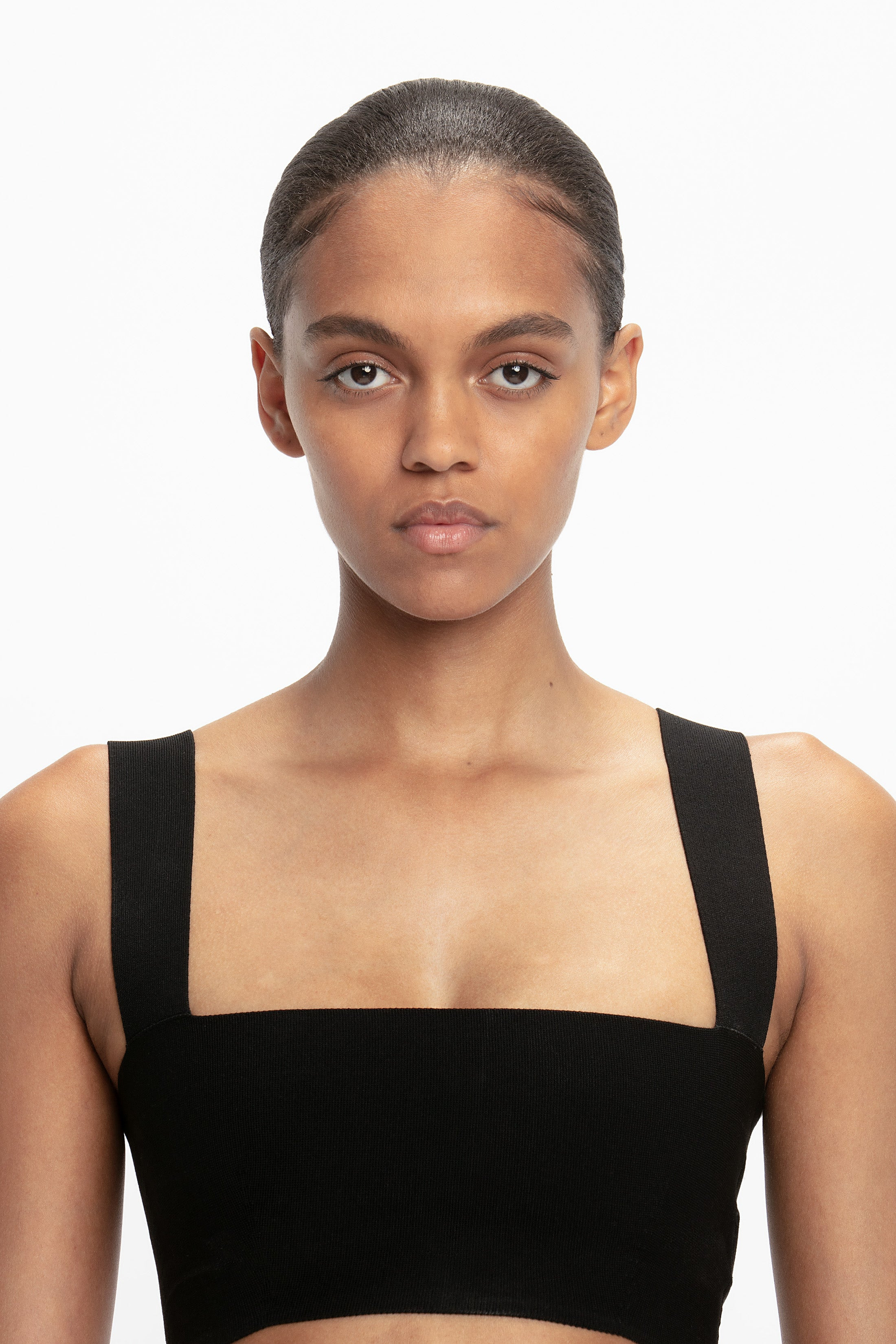 VB Body Strap Bandeau Top In Black - 5