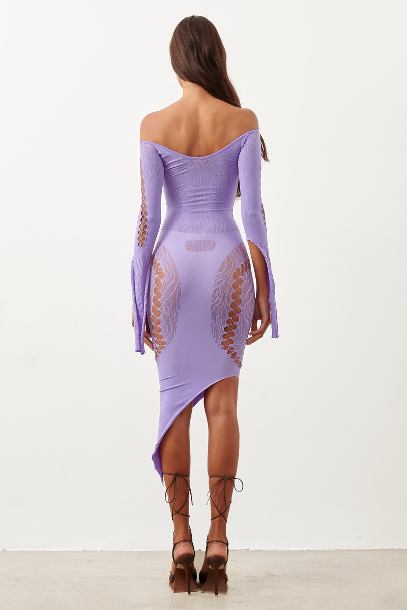 CHARLOTTE DRESS LILAC 4