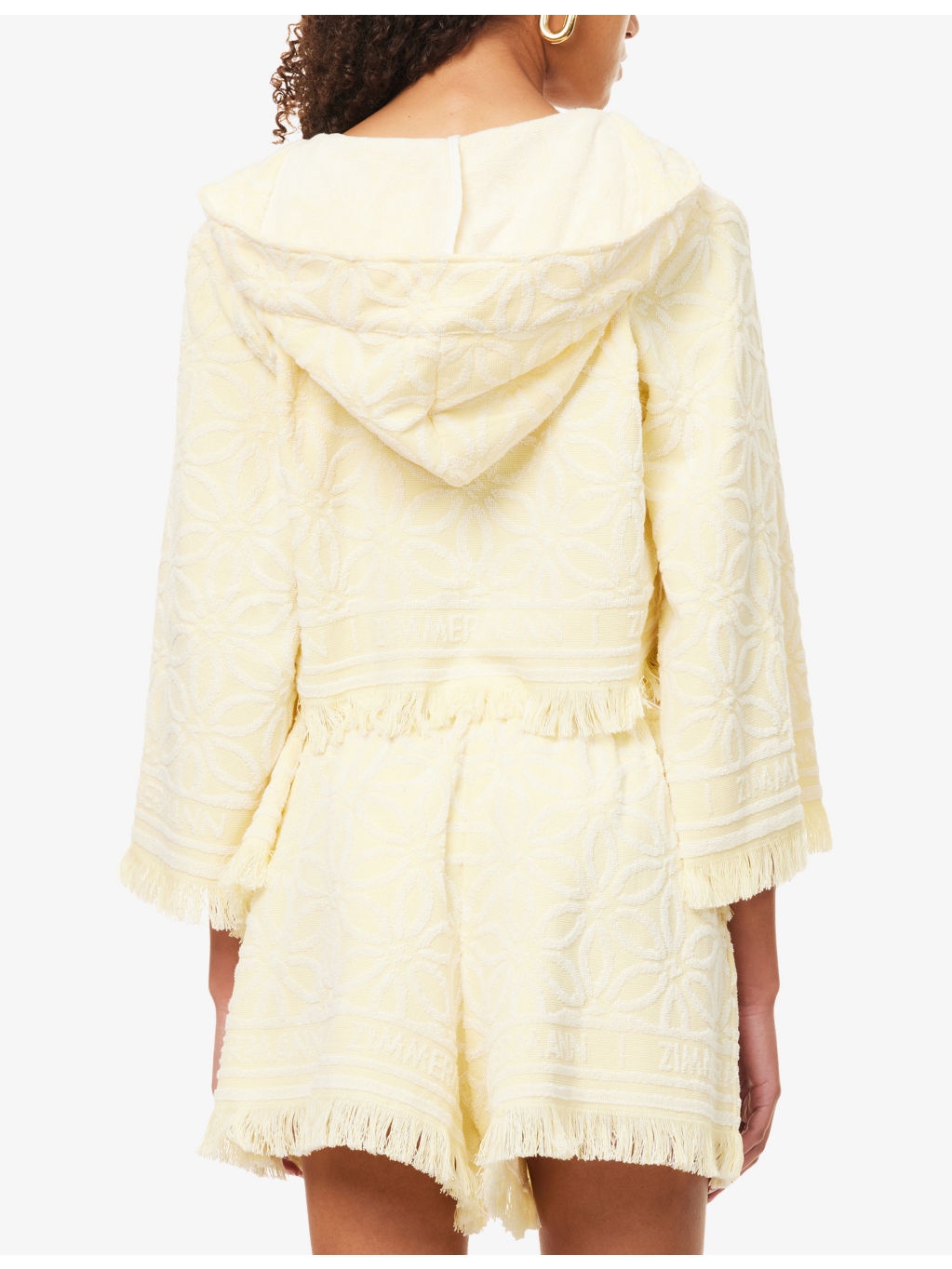Coco Towelling Hooded Cotton Top - 4