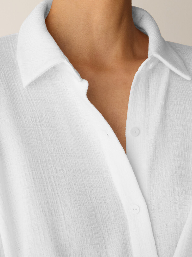 Cross Hatch Stretch Jersey Classic Collar Shirt 5