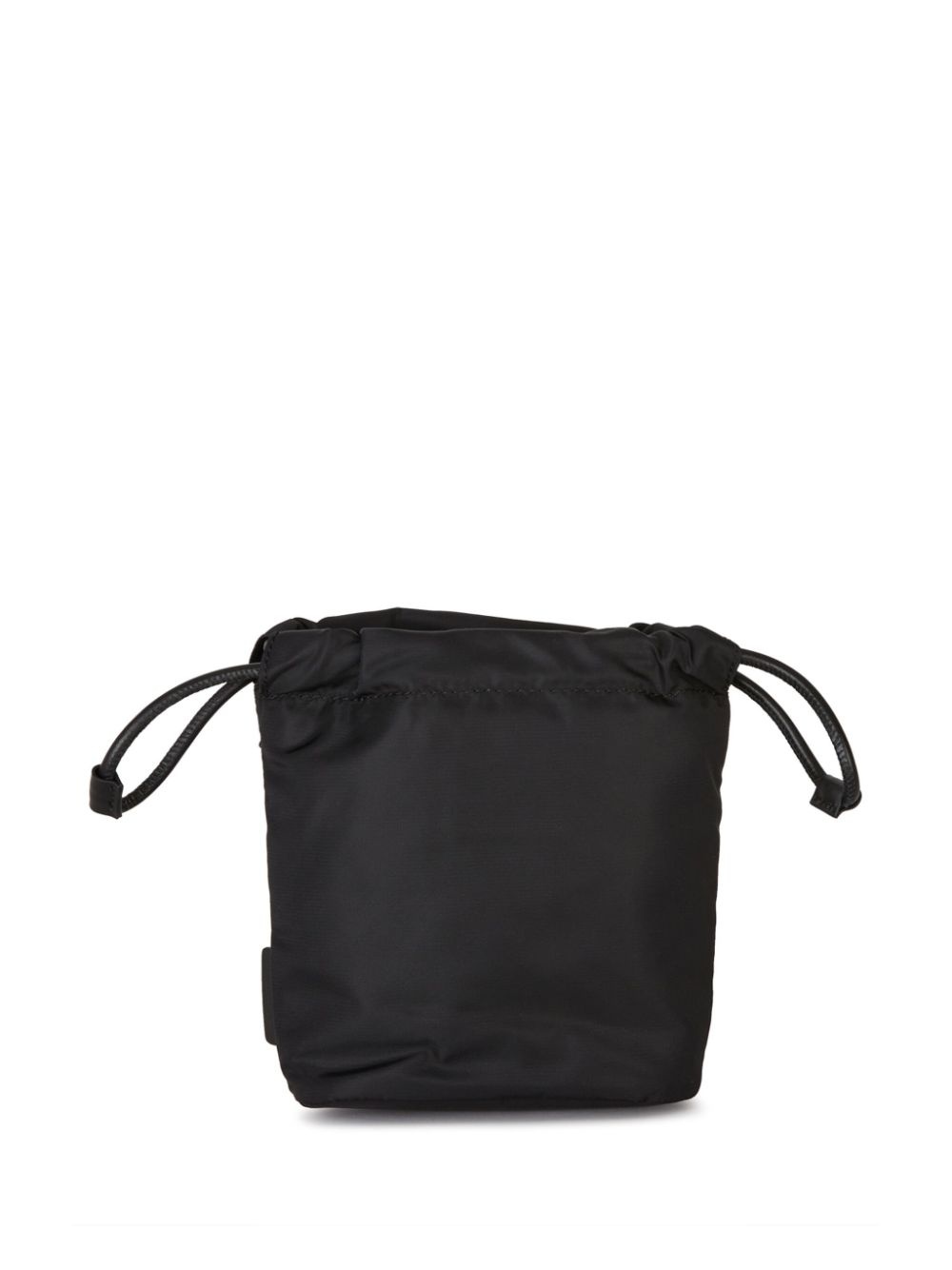 logo-patch clutch bag - 2