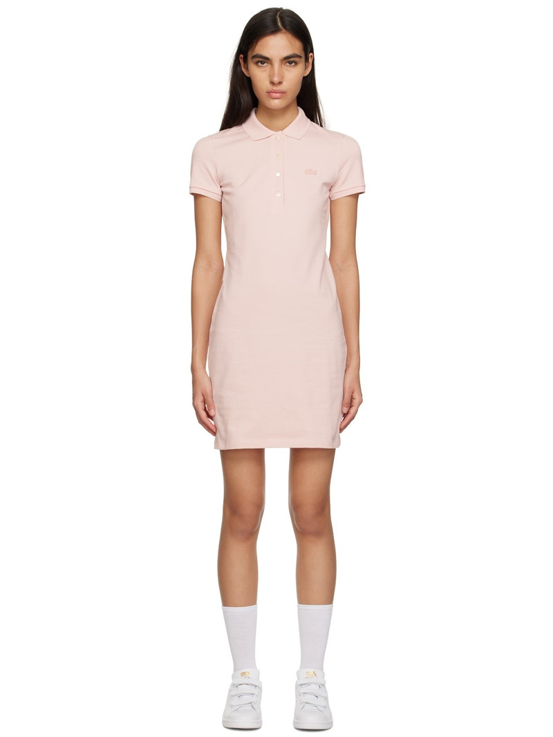 Pink Slim-Fit Minidress - 1