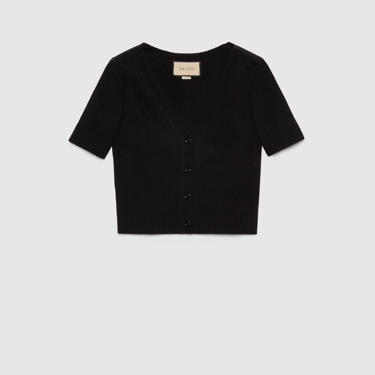 Cashmere wool cardigan - 1
